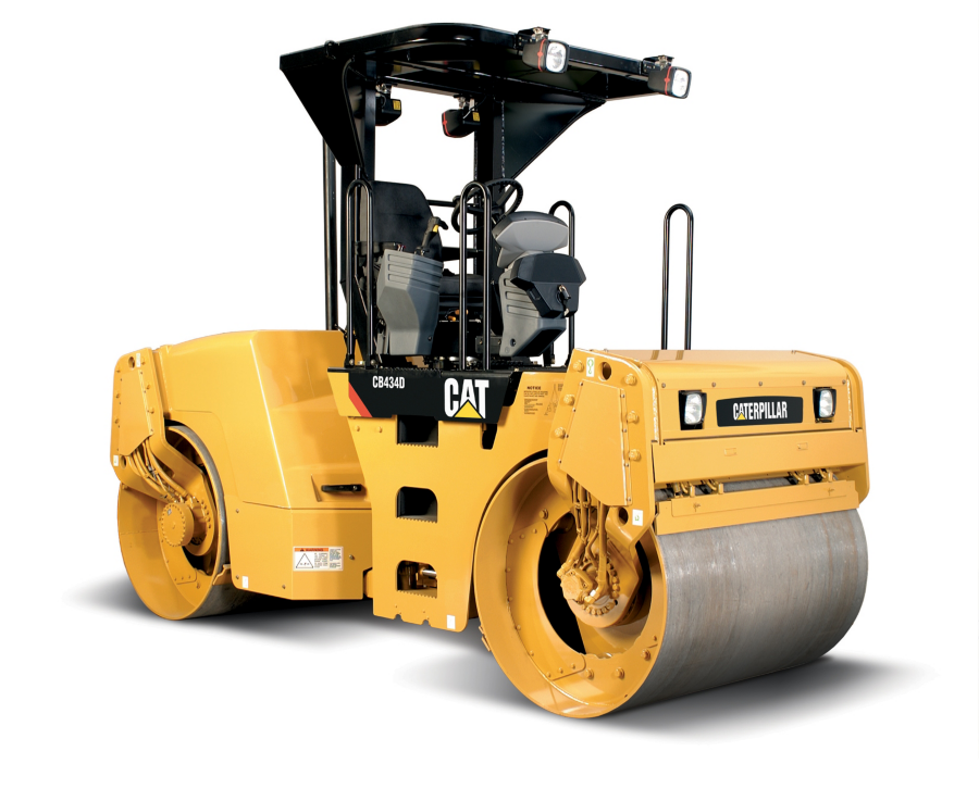 Rolo tandem de chapa Caterpillar CB434D
