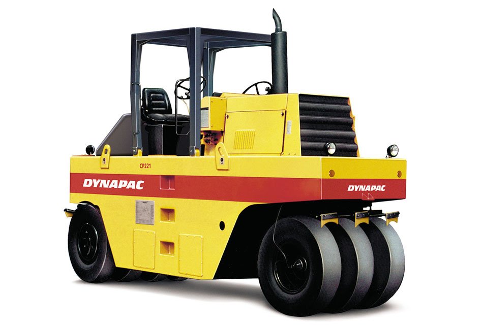 Rolo de pneus Dynapac CP221