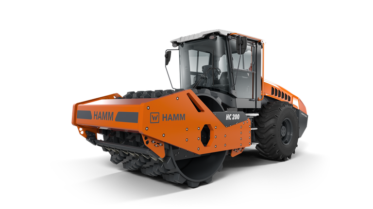 Rolo compactador de solo Hamm HC200P
